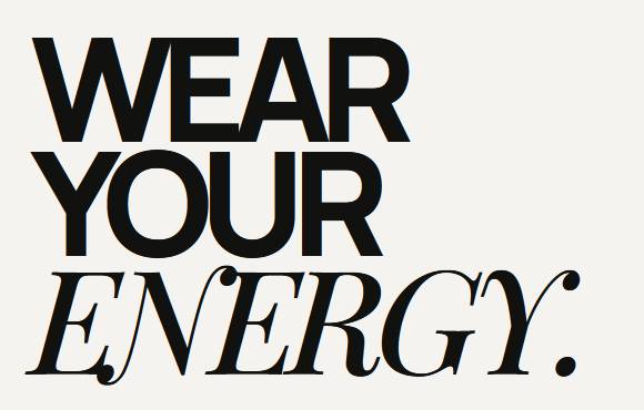 Titre Wear your energy